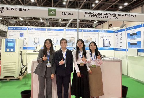 AiPower Showcased Comprehensive EV Charging Solutions at Power & New Energy Expo 2024 in Dubai